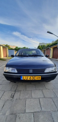 Peugeot 405 cena 6999 przebieg: 60000, rok produkcji 1991 z Lublin małe 277